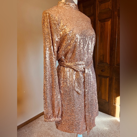 Baltic Børn Sequined Short Dress - Picture 2 of 6